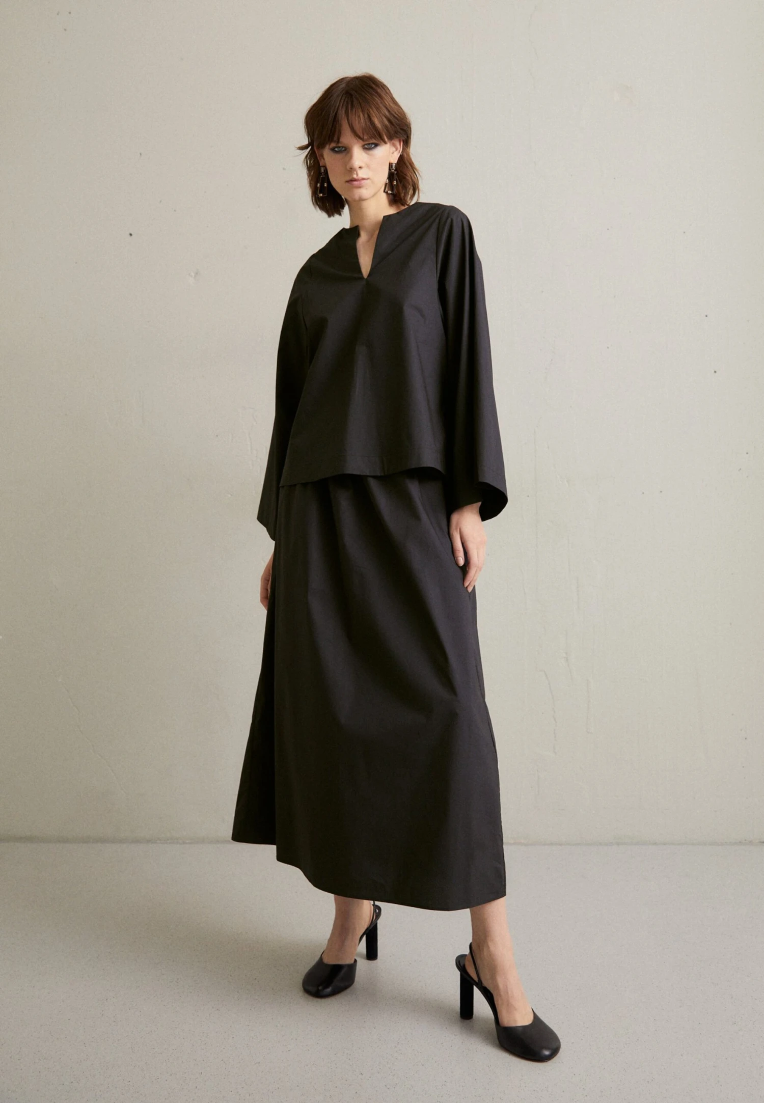 By Malene Birger MARYL - Spódnica Trapezowa - Black 2 By Malene Birger MARYL - Spódnica Trapezowa - Black - obrazek 2