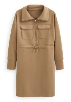 Next LONG SLEEVE - Sukienka Koszulowa - Tan Brown