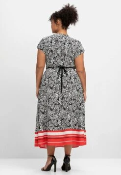 Sheego Sukienka Letnia - Schwarz Gemustert 8 Sheego Sukienka Letnia - Schwarz Gemustert -Ulla Popken Sklep 9ee1e16f46a741d280b1b62e182cd43f