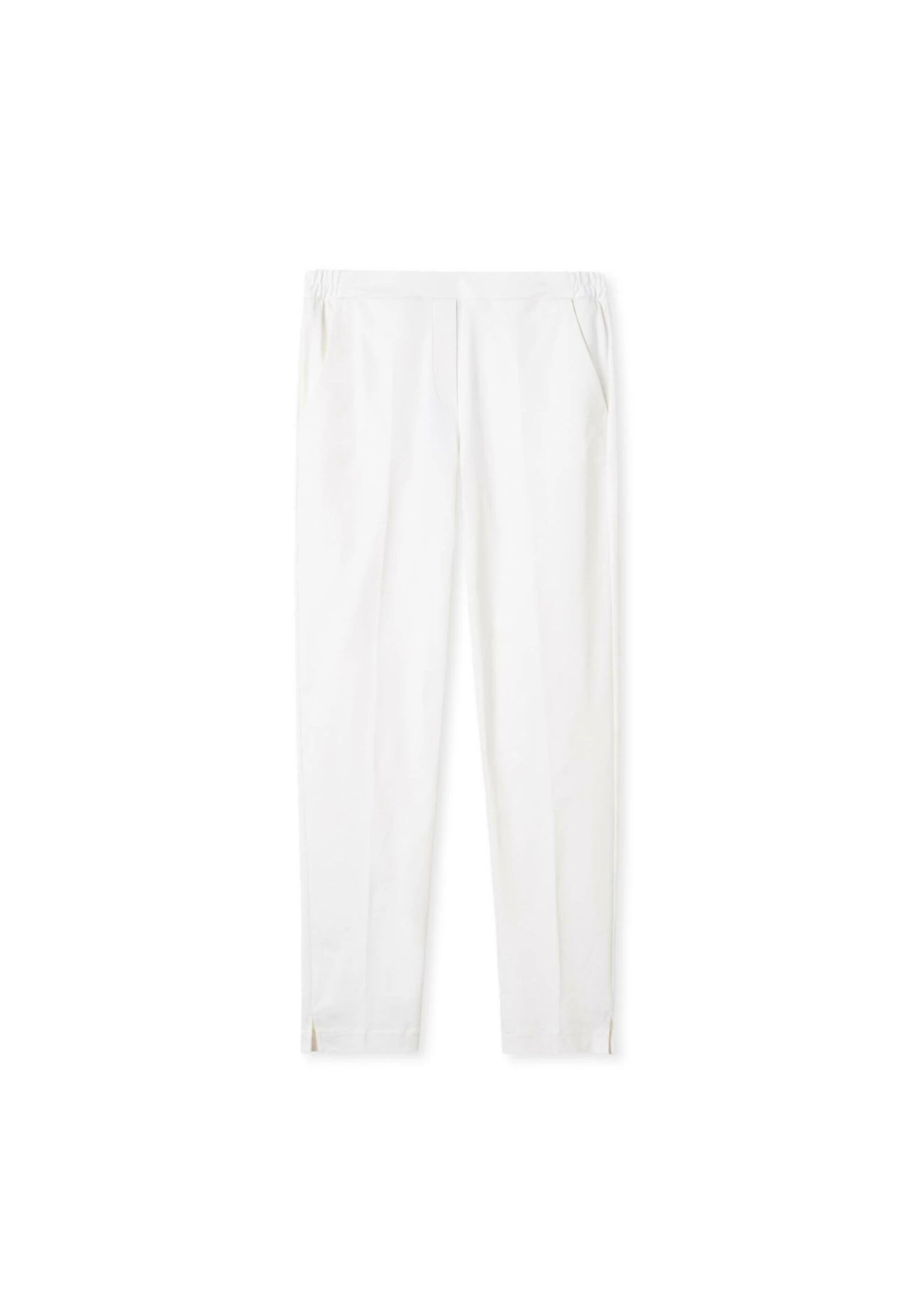 ZIGARETTEN - Spodnie Materiałowe - Bianco 6 ZIGARETTEN - Spodnie Materiałowe - Bianco - obrazek 6