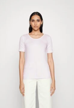 MARC CAIN T-shirt Basic - Light Lavender