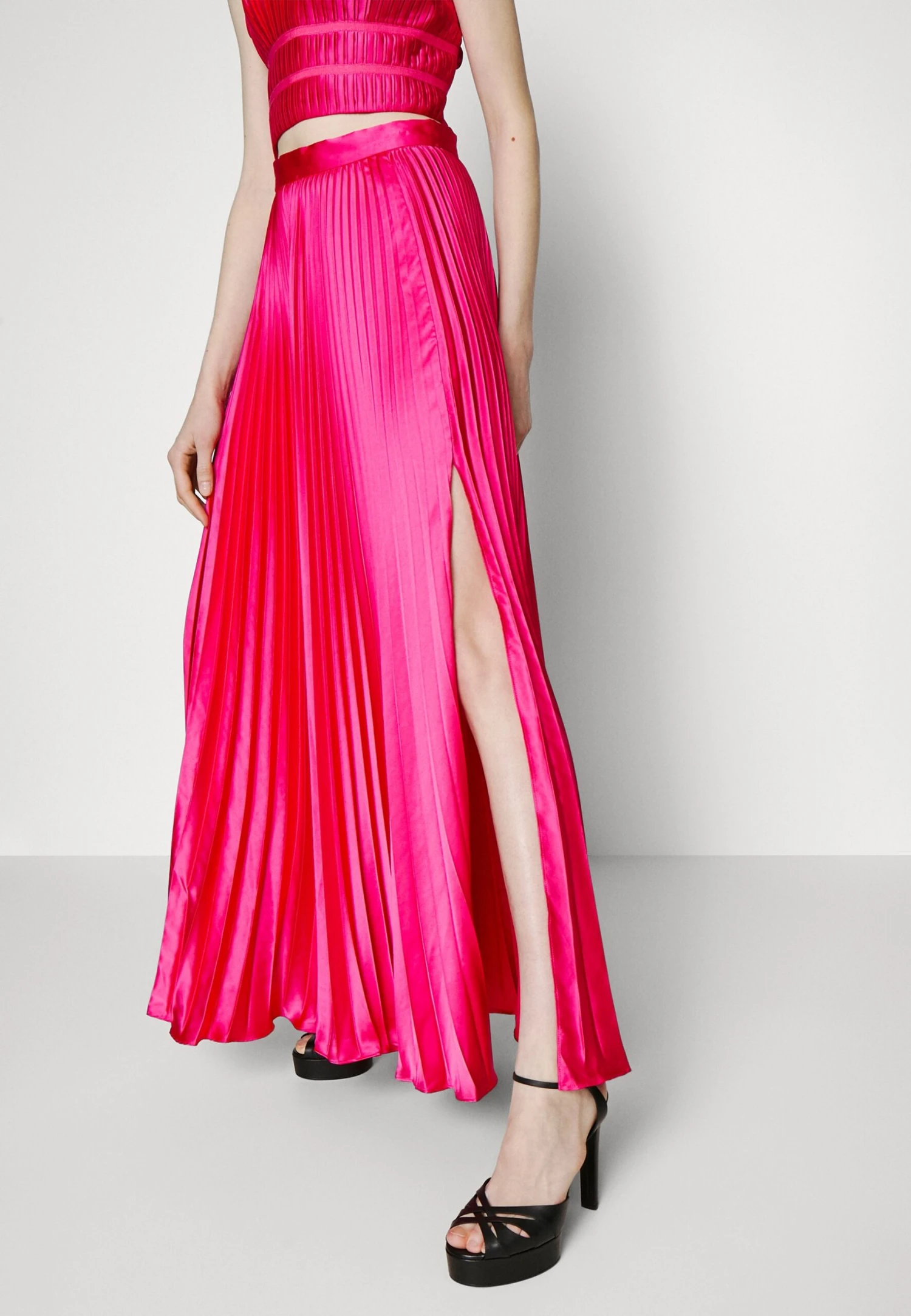 SOFIE PLEATED - Spódnica Plisowana - Dahlia Pink 5 SOFIE PLEATED - Spódnica Plisowana - Dahlia Pink - obrazek 5