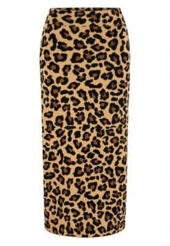 Ipekyol LEOPARD - Spódnica Ołówkowa - Brown -Ulla Popken Sklep a62c7d6994ee400889c14ae88549565e