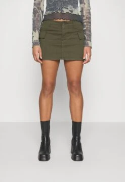 ONLY ONLSORA CARGO RAW SKIRT - Spódnica Mini - Kalamata