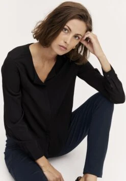 Fransa FRLANO TESSA PA - Chinosy - Dark Peacoat -Ulla Popken Sklep a6ee8c386bac42038719a11480e6dd71