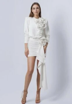 WILSON - Spódnica Mini - Ecru -Ulla Popken Sklep a7fb01c845574d0a8c8603c2c5212e49