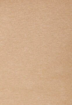 BERSHKA HIGH NECK - Bluzka Z Długim Rękawem - Camel -Ulla Popken Sklep a948d15505dc49f7add130be3453571b