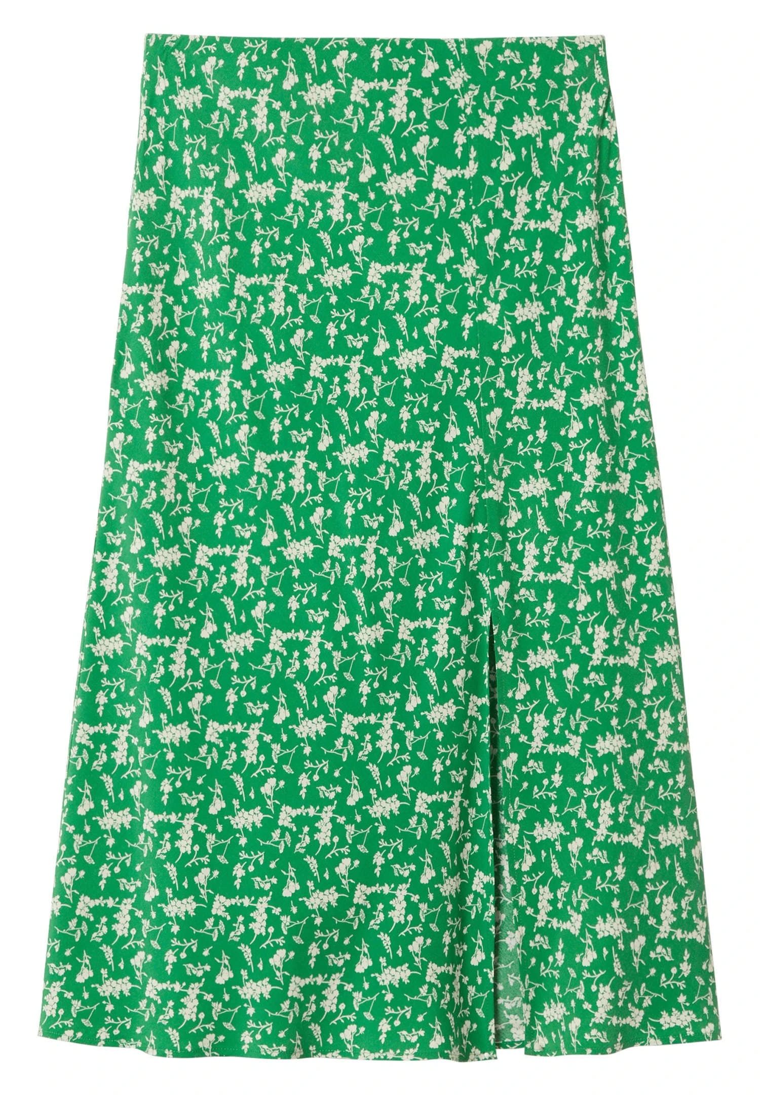 DITTE - Spódnica Trapezowa - Fields Green Be 4 DITTE - Spódnica Trapezowa - Fields Green Be - obrazek 4