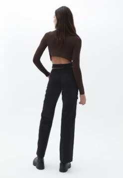 Bojówki - Black -Ulla Popken Sklep aad51d768bc141309206b329875c746a