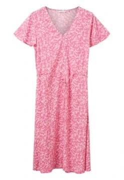 Tom Tailor MIDI MIT STOFFGÜRTEL - Sukienka Letnia - Pink Geo Design 11 Tom Tailor MIDI MIT STOFFGÜRTEL - Sukienka Letnia - Pink Geo Design -Ulla Popken Sklep acdcfa40e488446b9829577bf73808ef