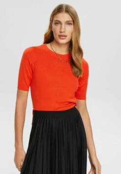ESPRIT KURZARM - T-shirt Basic - Orange Red New