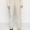 American Vintage Jeansy Straight Leg - Ecru