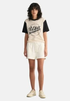 Gant Szorty - Eggshell -Ulla Popken Sklep b2b138e8a5704e89ac4235d06f88866d