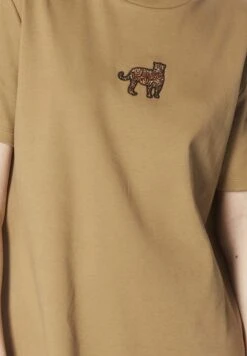 Twist RELAXED FIT EMBROIDERED COMBED COTTON - Sukienka Letnia - Green -Ulla Popken Sklep b365b0640dba4e9988f527120e979290