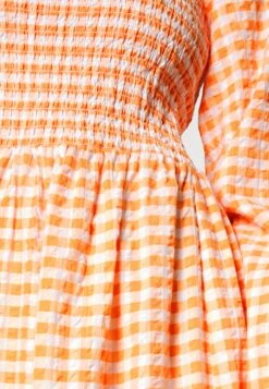 Monki Sukienka Letnia - Orange Gingham 11 Monki Sukienka Letnia - Orange Gingham -Ulla Popken Sklep b56408491d714c6ea1b8804eaa8f2deb