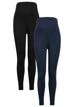 Next ESSENTIAL PACK 2 - Legginsy - Black Navy Blue