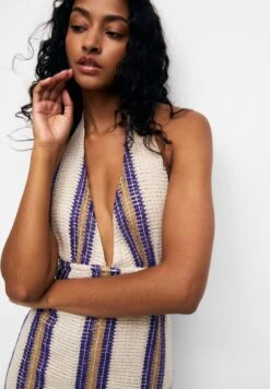 PULL & BEAR SHORT STRIPED - Sukienka Dzianinowa - Beige 9 PULL & BEAR SHORT STRIPED - Sukienka Dzianinowa - Beige -Ulla Popken Sklep b7e615fa5b144f93881b757dba342916