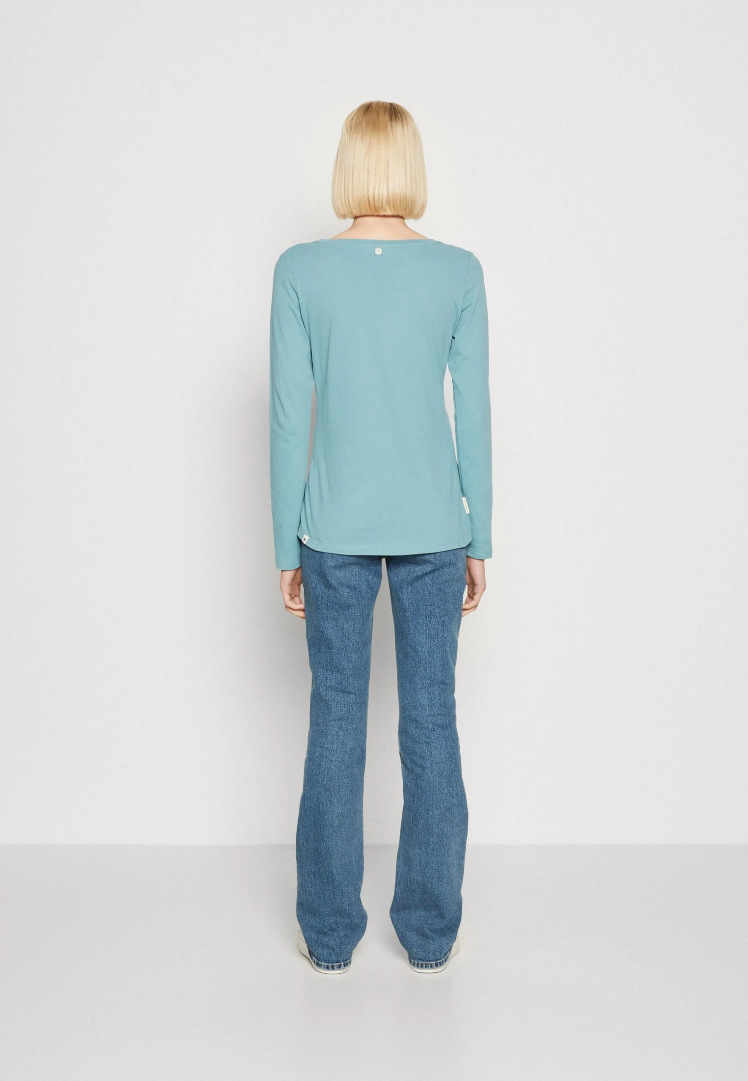 Ragwear FLORAH LONG ORGANIC - Bluzka Z Długim Rękawem - Aqua 3 Ragwear FLORAH LONG ORGANIC - Bluzka Z Długim Rękawem - Aqua - obrazek 3