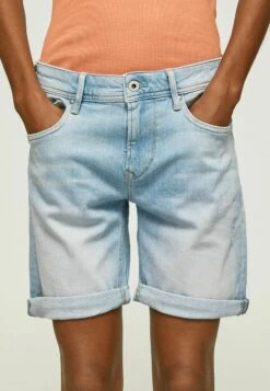 Pepe Jeans POPPY - Szorty Jeansowe - Denim -Ulla Popken Sklep b972e0720bed4a68b0cb7e5becef265b