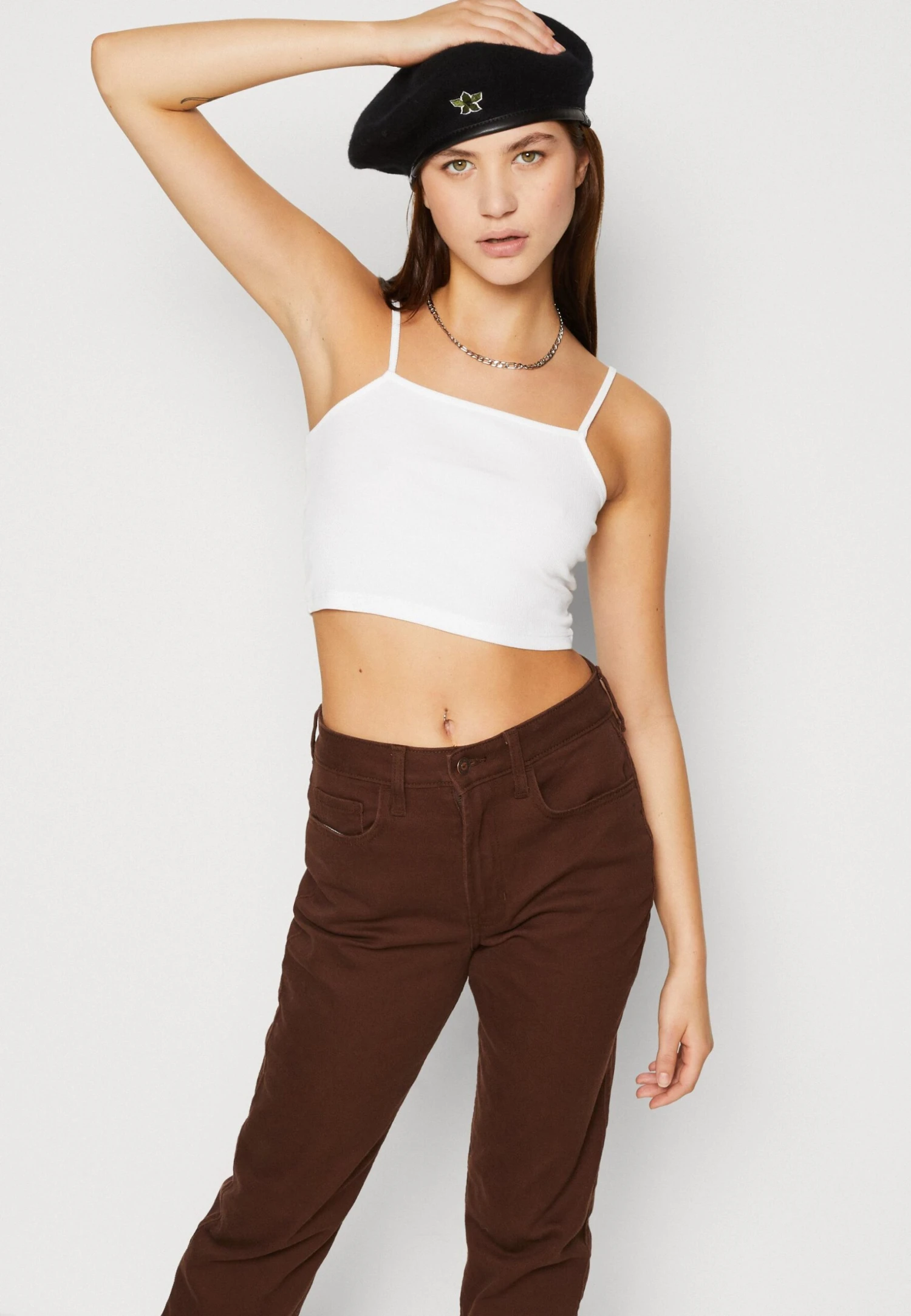 Hollister Co. Jeansy Relaxed Fit - Cream 4 Hollister Co. Jeansy Relaxed Fit - Cream - obrazek 4