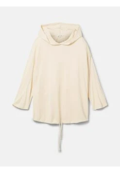 Tom Tailor MIT MATERIALMIX - Bluzka Z Długim Rękawem - Soft Buttercream 9 Tom Tailor MIT MATERIALMIX - Bluzka Z Długim Rękawem - Soft Buttercream -Ulla Popken Sklep bdc79be1caa24431bf42f5b017b94cb3