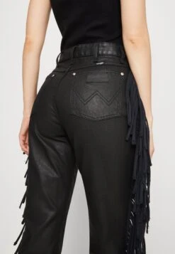 Wrangler WESTWARD - Jeansy Dzwony - Black -Ulla Popken Sklep c49ff3480e3d40ac87e80084e3a2d70a