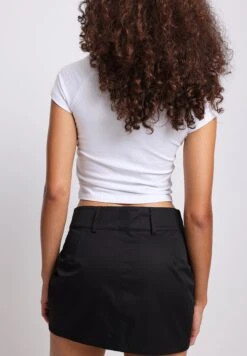 NA-KD CARGO ROCK - Spódnica Mini - Black -Ulla Popken Sklep c61ac1d9ce10492f880f205a44455d25