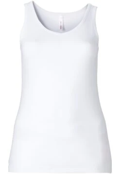 Sheego Top - White 9 Sheego Top - White -Ulla Popken Sklep c68a7375e7b84a5d9121e3c71f027ba2