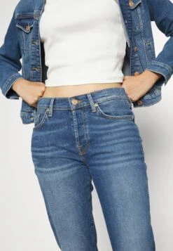 7 For All Mankind JOSEFINA LUXVINBLU - Jeansy Slim Fit - Dark Blue -Ulla Popken Sklep c6a7d1ae33834dff9f15c70a76f68362