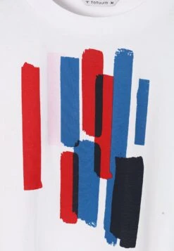 LIKE - T-shirt Z Nadrukiem - White -Ulla Popken Sklep c79398fe7ae54727907c5dfb54f21daf