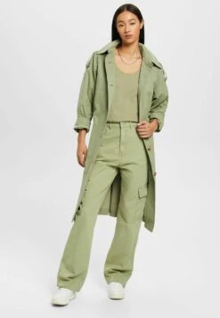 Edc By Esprit MIT U BOOTAUSSCHNITT - T-shirt Basic - Light Khaki -Ulla Popken Sklep cadc25eb162d4fdbb21bbb8996393bf2