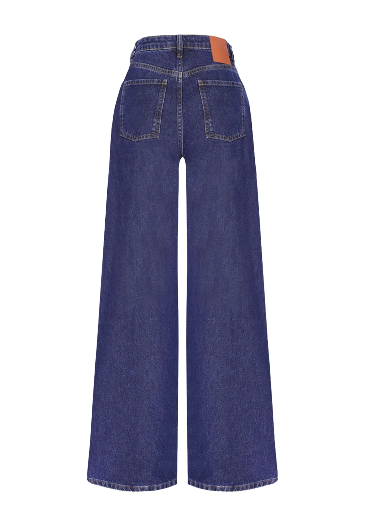 Jeansy Dzwony - Indigo 2 Jeansy Dzwony - Indigo - obrazek 2