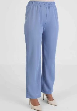 CREW NECK - TAVIN - Spodnie Materiałowe - Dark Blue 9 CREW NECK - TAVIN - Spodnie Materiałowe - Dark Blue -Ulla Popken Sklep cd6ccc09496b471a8576ff6b8425bc72