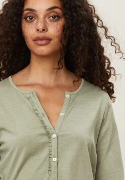 Odd Molly RAGNA - Bluzka Z Długim Rękawem - Light Sage -Ulla Popken Sklep cdb35bd17538487e9436ccf4fcf0b9e4