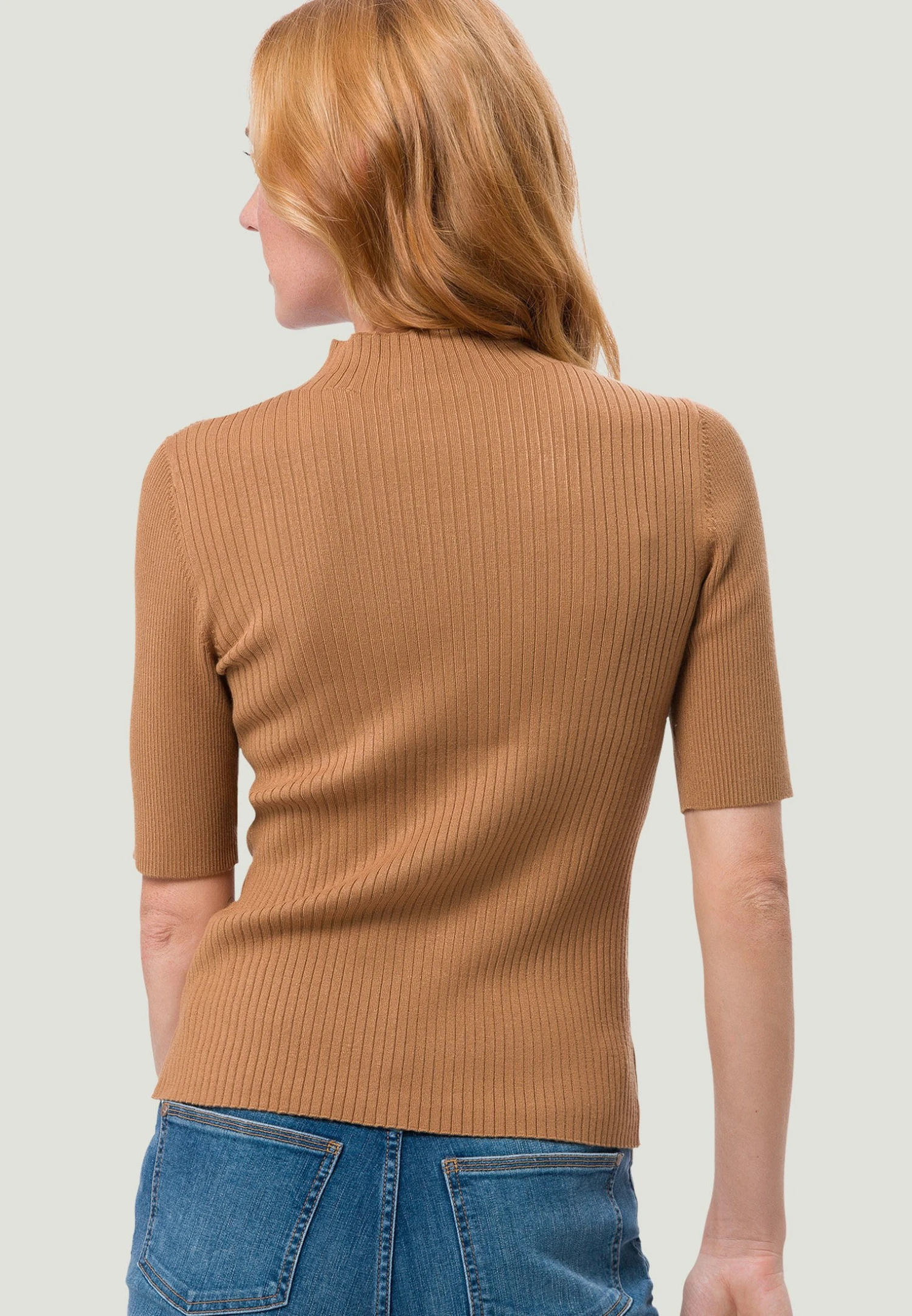 Zero T-shirt Basic - Tobacco Brown 3 Zero T-shirt Basic - Tobacco Brown - obrazek 3