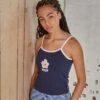 HUF PETAL TANK - Top - Navy