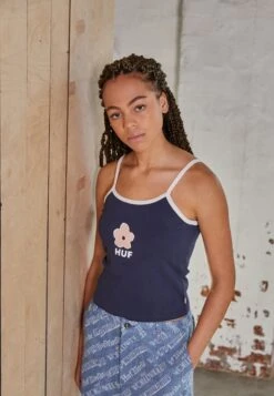 HUF PETAL TANK - Top - Navy