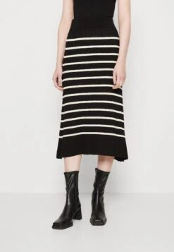 Gant BRETON SKIRT - Spódnica Ołówkowa - Ebony Black