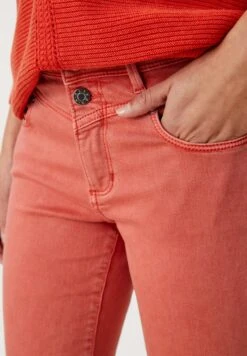 S.Oliver MIT SATTELBUND - Jeansy Slim Fit - Light Orange -Ulla Popken Sklep d48590819b5347ab9f5fa26ed4d23caf