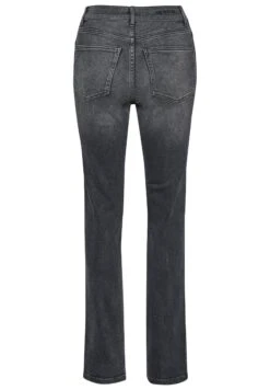 Gestuz ALBIAGZ - Jeansy Straight Leg - Washed Black -Ulla Popken Sklep d59edb6d5f7a440793f589010f45b9f0