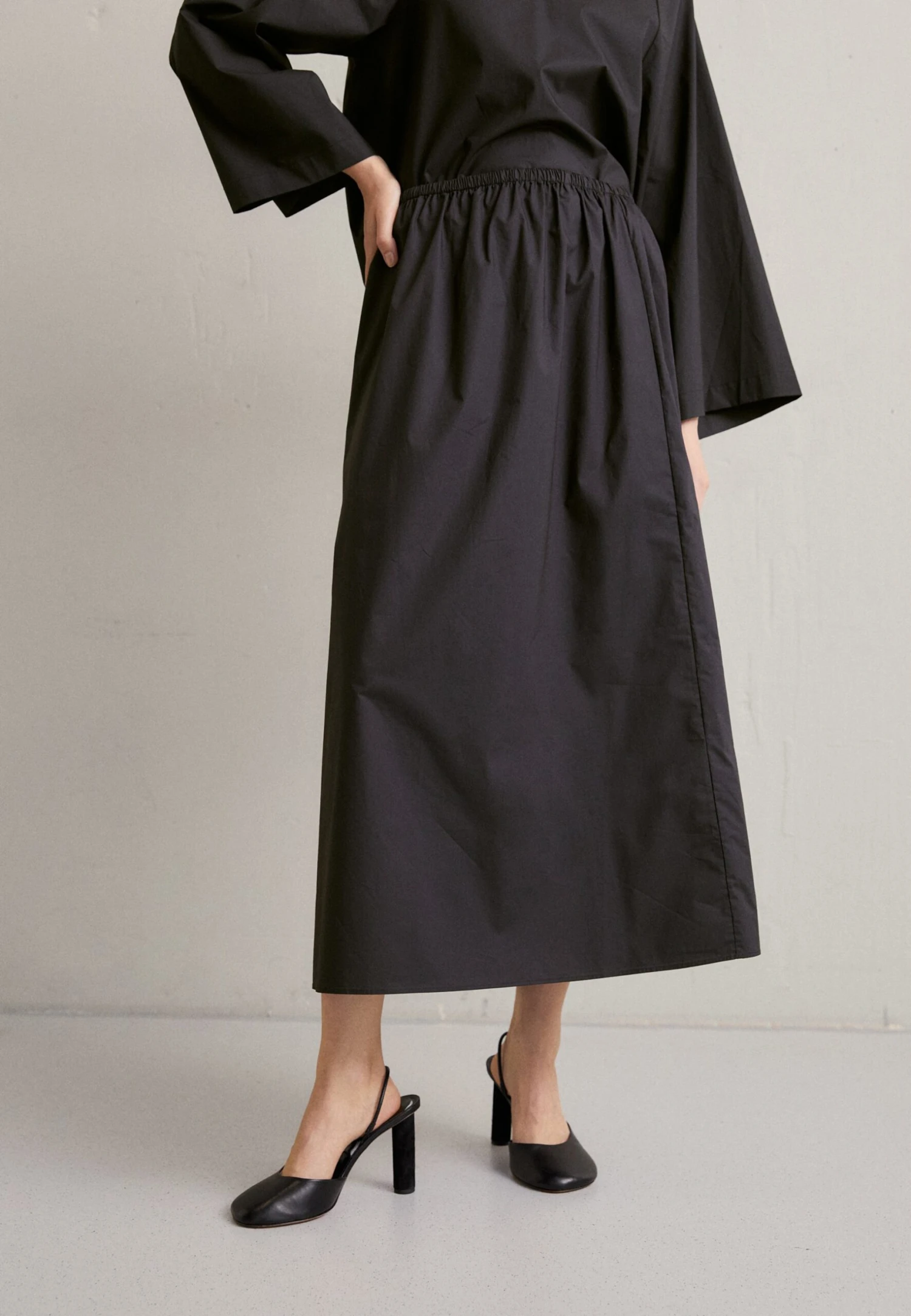 By Malene Birger MARYL - Spódnica Trapezowa - Black 1 By Malene Birger MARYL - Spódnica Trapezowa - Black