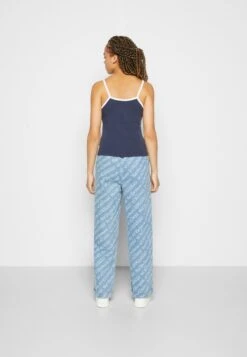 HUF PETAL TANK - Top - Navy -Ulla Popken Sklep d7c0c0cf9659476cbb11ad240bdeab72