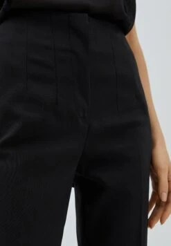 Koton STITCH DETAIL - Spodnie Materiałowe - Black -Ulla Popken Sklep dad6d6f3a80542a6959ff264646cbaf6