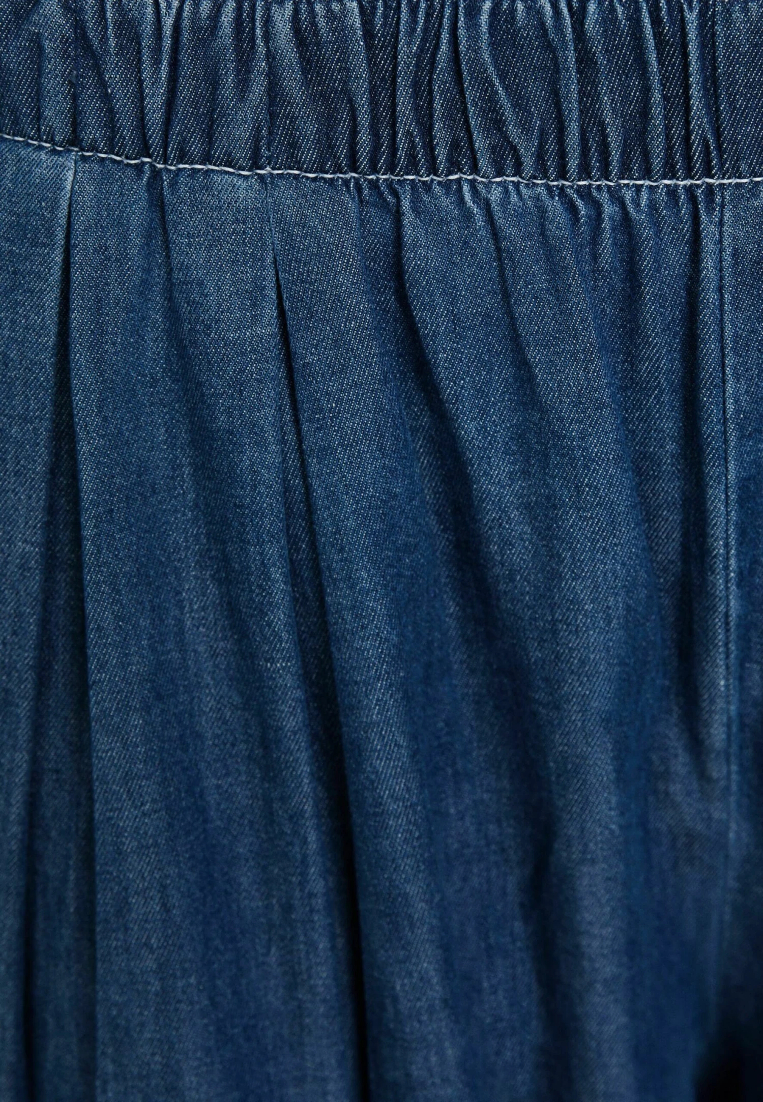 BERSHKA Jeansy Relaxed Fit - Dark Blue 5 BERSHKA Jeansy Relaxed Fit - Dark Blue - obrazek 5