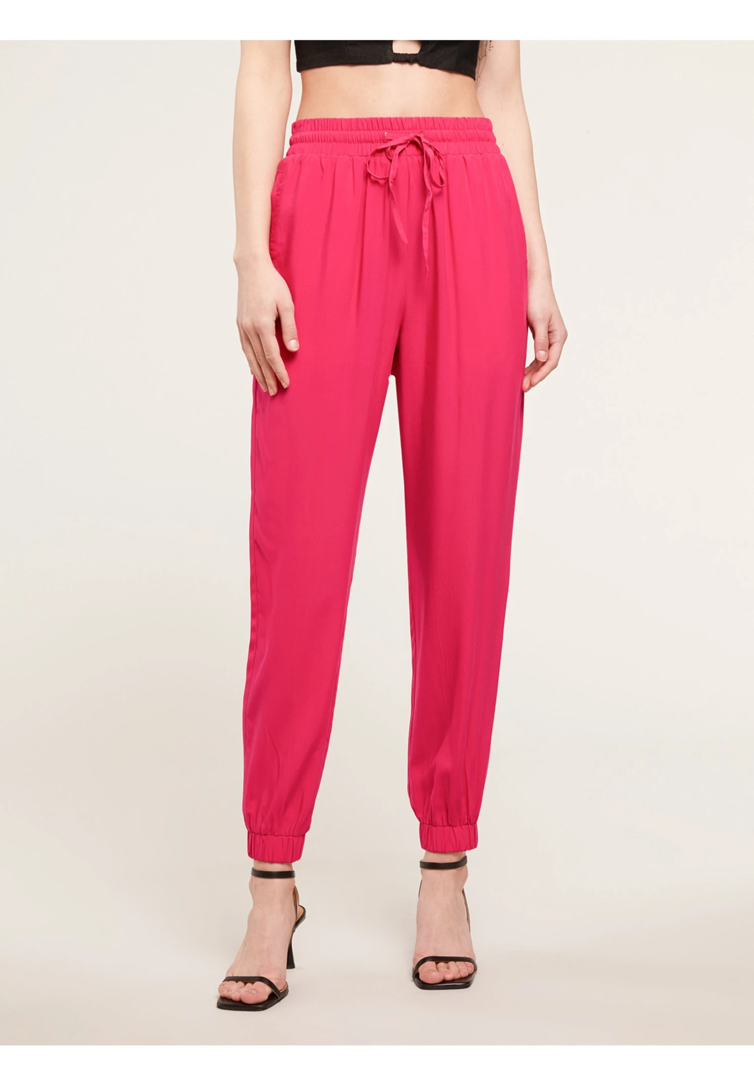 Spodnie Treningowe - Fucsia 1 Spodnie Treningowe - Fucsia