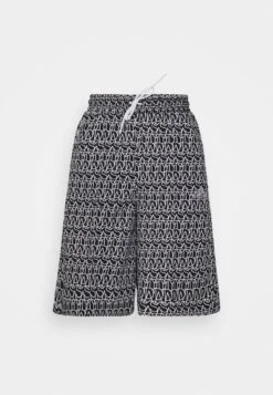 Adidas Sportswear GRAPHIC CULLOTE - Szorty - Black/white/white -Ulla Popken Sklep dbfe8c7c8e3f495fbd137e9a6aef3d0a
