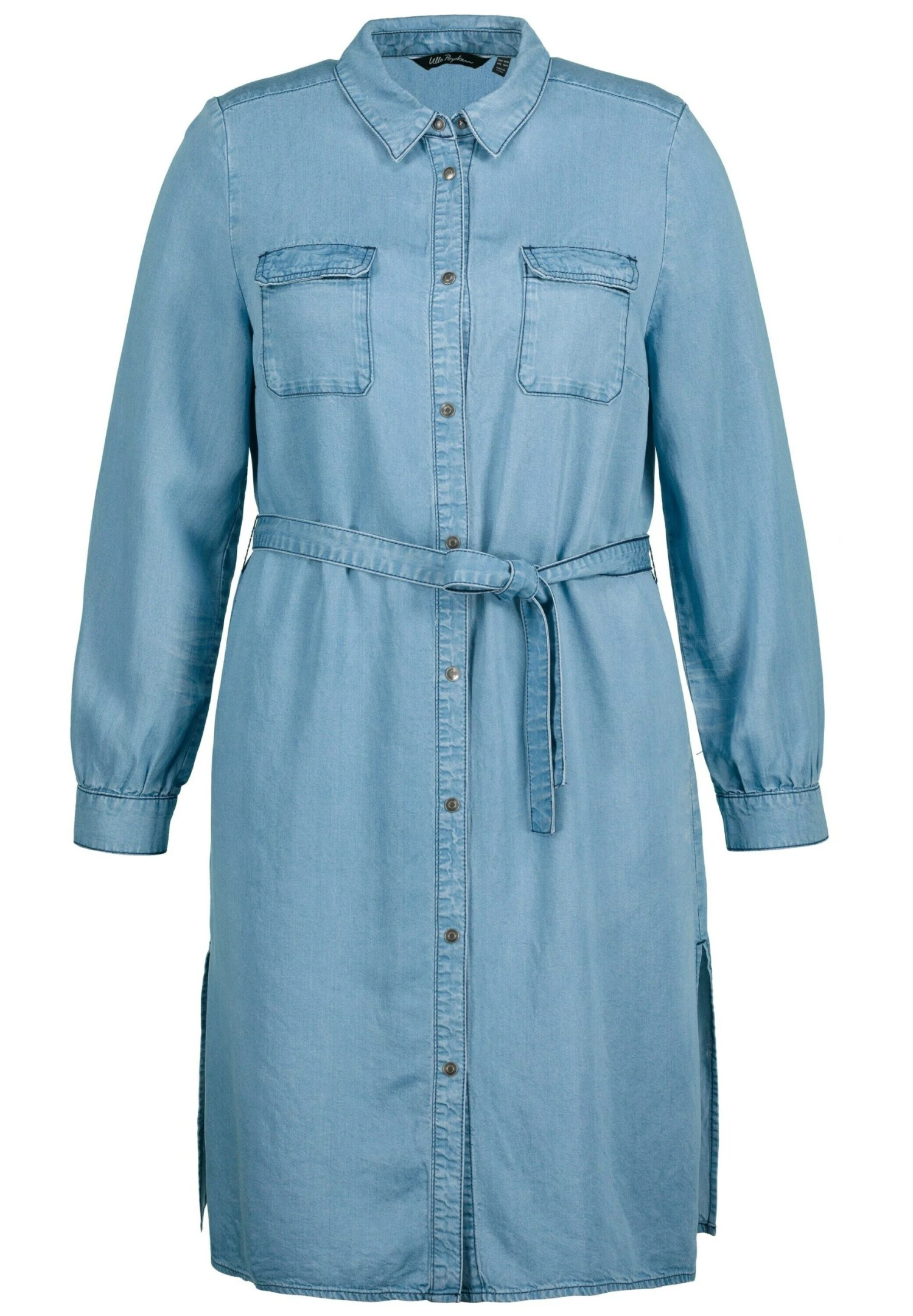 Ulla Popken MANCHES LONGUES - Sukienka Jeansowa - Bleu Jean 4 Ulla Popken MANCHES LONGUES - Sukienka Jeansowa - Bleu Jean - obrazek 4