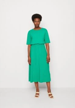 Marc O'Polo DRESS WAISTLINE EXPRESION - Sukienka Z Dżerseju - Vivid Green