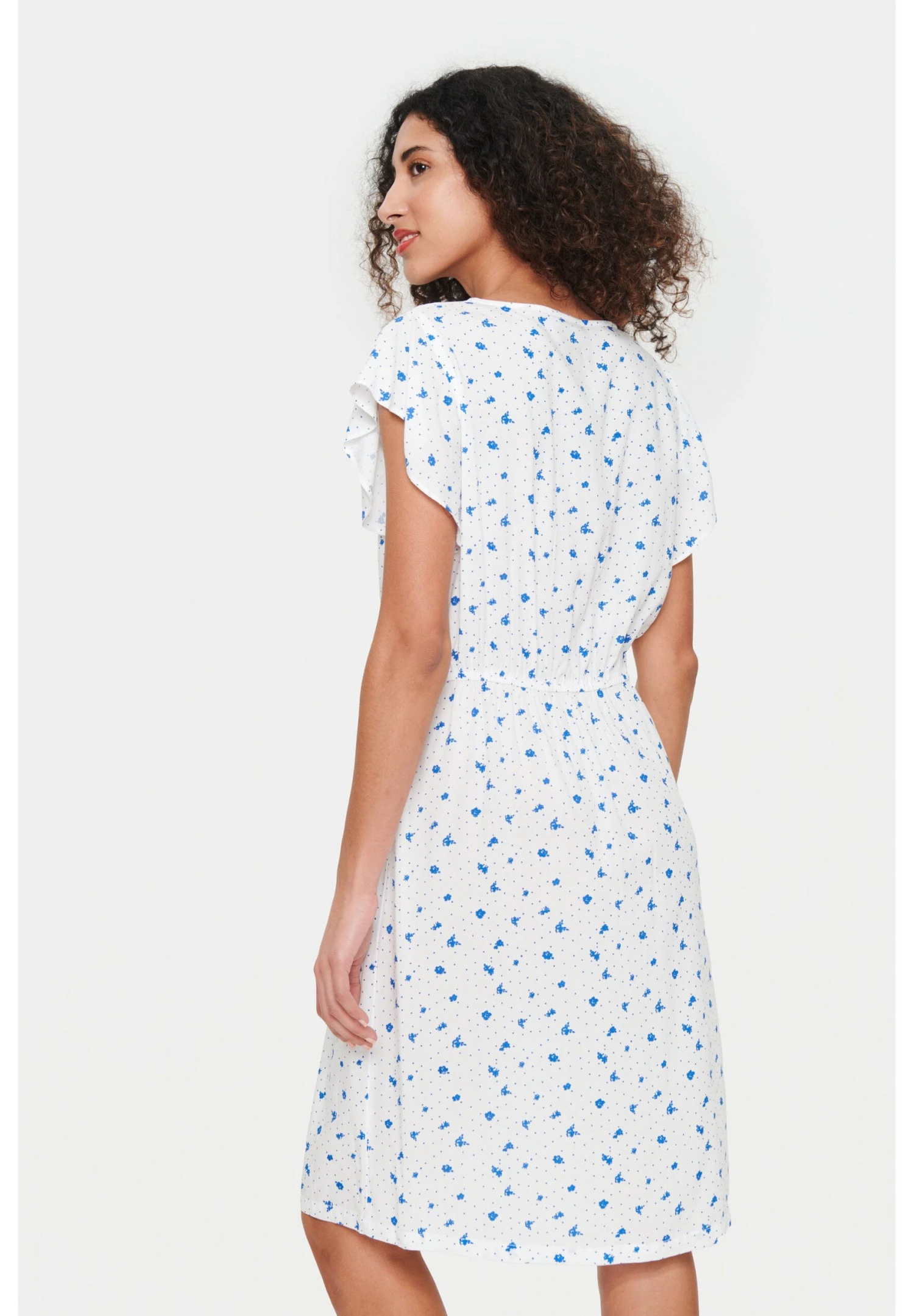 Saint Tropez TROPEZ UMARASZ - Sukienka Letnia - Ice Dot Ditsy Florals 3 Saint Tropez TROPEZ UMARASZ - Sukienka Letnia - Ice Dot Ditsy Florals - obrazek 3