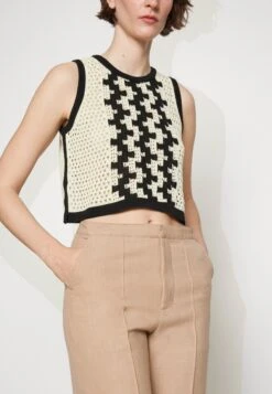 Marella Top - Ecru` -Ulla Popken Sklep e09bdfa803c84ddabfb616331d7f5f3e